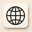 icon_business_globe_minimalist icon preview