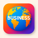 icon_business_globe_vibrant_colors icon preview