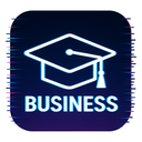 icon_business_graduation_cap_digital_glitch icon preview