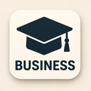 icon_business_graduation_cap_filled icon preview