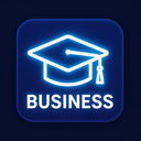 icon_business_graduation_cap_glow_effect icon preview