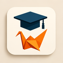 icon_business_graduation_cap_origami icon preview