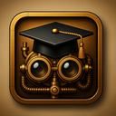 icon_business_graduation_cap_steampunk icon preview