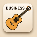 icon_business_guitar_elegant icon preview