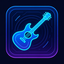 icon_business_guitar_futuristic icon preview