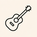 icon_business_guitar_line_art icon preview