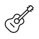 icon_business_guitar_outline icon preview