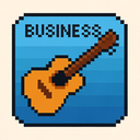 icon_business_guitar_pixel_art icon preview