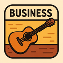 icon_business_guitar_retro icon preview