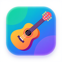 icon_business_guitar_vibrant_colors icon preview