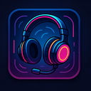 icon_business_headphones_cyberpunk icon preview
