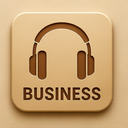 icon_business_headphones_embossed icon preview