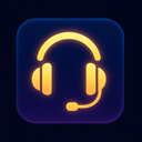 icon_business_headphones_glow_effect icon preview