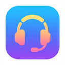icon_business_headphones_gradient icon preview