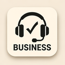 icon_business_headphones_iconic icon preview