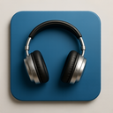 icon_business_headphones_metallic icon preview