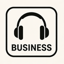 icon_business_headphones_monochrome icon preview