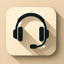 icon_business_headphones_shadow_effect icon preview