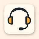 icon_business_headphones_simplified icon preview