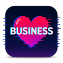 icon_business_heart_digital_glitch icon preview