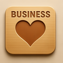 icon_business_heart_embossed icon preview