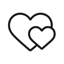 icon_business_heart_outline icon preview