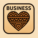icon_business_heart_tribal icon preview