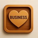 icon_business_heart_wooden icon preview