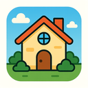 icon_business_house_cartoon icon preview