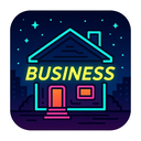 icon_business_house_cyberpunk icon preview