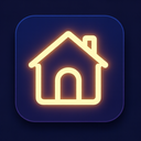 icon_business_house_glow_effect icon preview