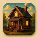 icon_business_house_steampunk icon preview