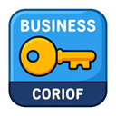icon_business_key_cartoon icon preview