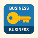 icon_business_key_flat_design icon preview