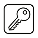 icon_business_key_line_art icon preview