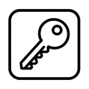 icon_business_key_monochrome icon preview