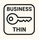 icon_business_key_thin icon preview