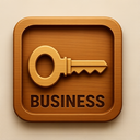 icon_business_key_wooden icon preview