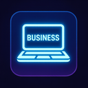 icon_business_laptop_glow_effect icon preview