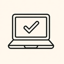 icon_business_laptop_line_art icon preview