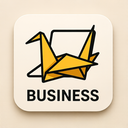 icon_business_laptop_origami icon preview