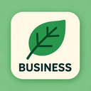 icon_business_leaf_flat_design icon preview