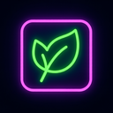 icon_business_leaf_neon icon preview
