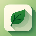 icon_business_leaf_shadow_effect icon preview