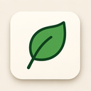 icon_business_leaf_simplified icon preview