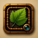 icon_business_leaf_steampunk icon preview