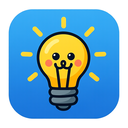 icon_business_light_bulb_cartoon icon preview