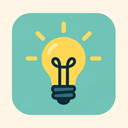icon_business_light_bulb_flat_pastel icon preview