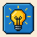 icon_business_light_bulb_pixel_art icon preview