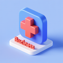 icon_business_medical_cross_3d_isometric icon preview